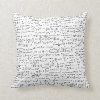 Hand schriftliche Mathe-Gleichungen // Kissen