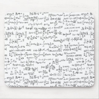 Hand schriftliche Mathe-Gleichungen // Mousepad
