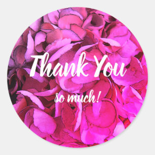 Hand schriftliches Skript danken Ihnen soviel! Runder Aufkleber