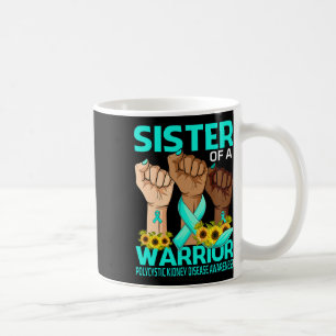 Hand-Schwester einer polyzystischen Nierenerkranku Kaffeetasse
