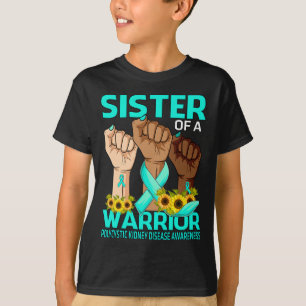 Hand-Schwester einer polyzystischen Nierenerkranku T-Shirt