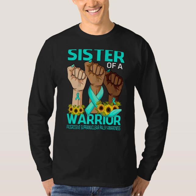 Hand Schwester eines Kriegers progressiv supranucl T-Shirt (Vorderseite)
