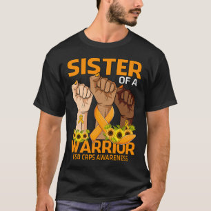 Hand Schwester Eines Kriegers Rsd Crps Bewusstsein T-Shirt
