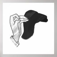 Hand Silhouette Camel