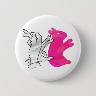 Hand-Silhouette-Hase Pink Button