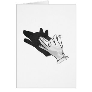 Hand Silhouette Wolf