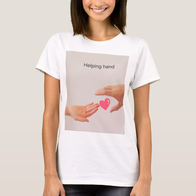 Hand T-Shirt (Vorderseite)