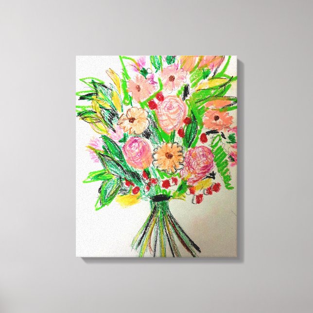Hand Tied Bouquet Leinwanddruck (Vorderseite)