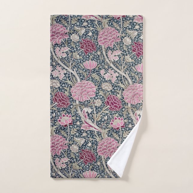 HAND TOWEL : WILLIAM MORRIS : CRAY DESIGN HANDTUCH (Handtuch)