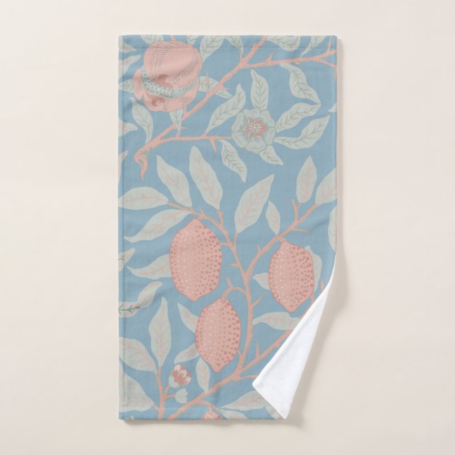 HAND TOWEL : WILLIAM MORRIS : POMEGRANATE HANDTUCH (Handtuch)