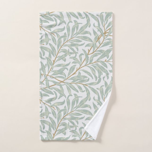 HAND TOWEL : WILLIAM MORRIS : WILLOW DESIGN HANDTUCH (Handtuch)