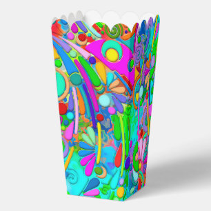 Hand- und digital gemaltes Muster Art 18 Geschenkschachtel