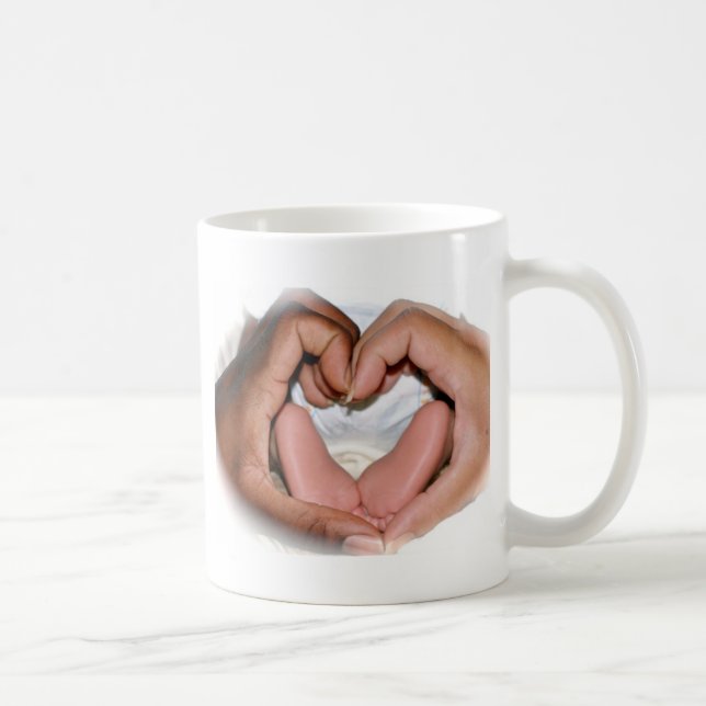 Hand und Füße Tassen- Tasse (Rechts)