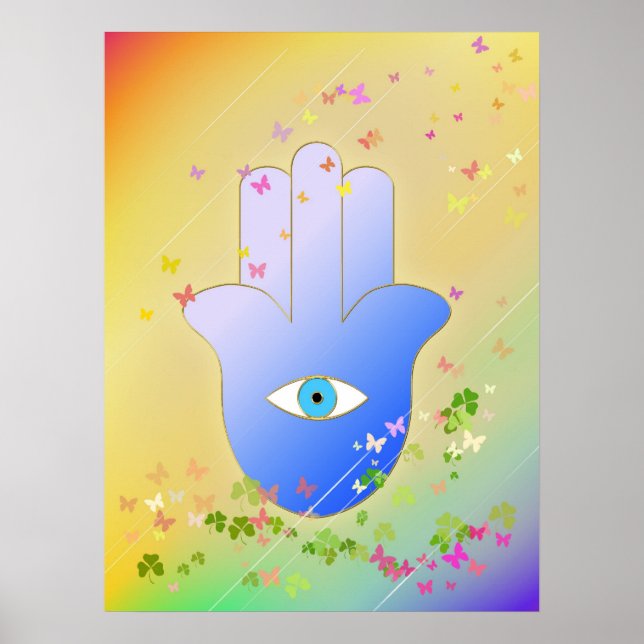 Hand von Fatima Poster (Vorne)