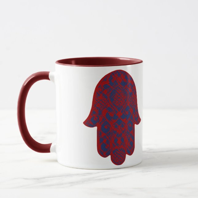 Hand von Fatima Tasse (Links)