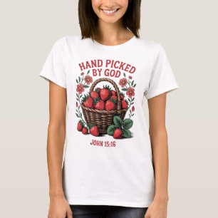Hand von Gottes Shirt gepickt   John 15:16 T-Shirt