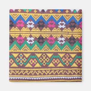 Hand Woven Thai Seidenmuster Magnet
