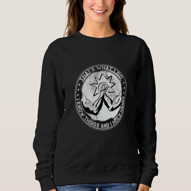 Hand Wrestling Tournament Champion Arm Wrestling C Sweatshirt (Vorderseite)