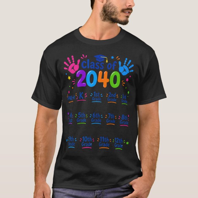 Handabdruck T-Shirt (Vorderseite)