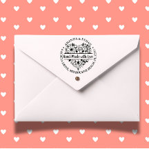 Handarbeit mit Liebe Foral Heart Theme