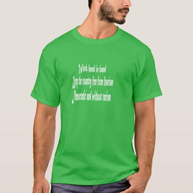 Handarbeit T - Shirt (Vorderseite)