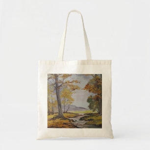 Handbag Ann Hayes Painting Forest Stream Tragetasche
