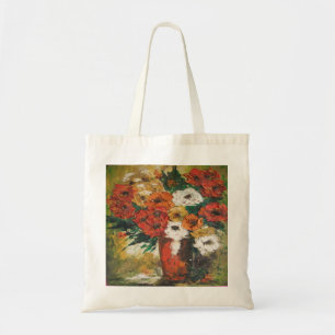 Handbag Ann Hayes Red Blume gemischt Tragetasche