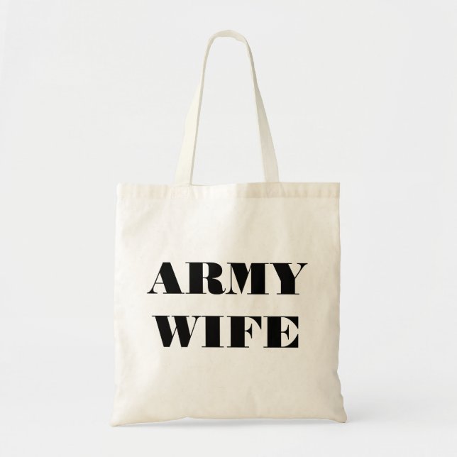 Handbag-Army-Ehefrau Tragetasche (Vorne)