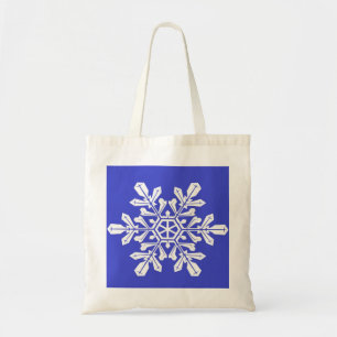 Handbag Blauer Schneefall Tragetasche