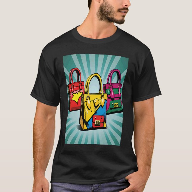 Handbag Framer Pop Handbag 2 T-Shirt (Vorderseite)