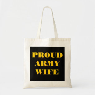 Handbag Proud Army-Ehefrau Tragetasche