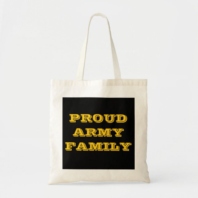 Handbag Proud Army Family Tragetasche (Vorne)