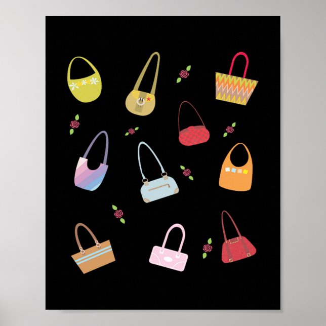 Handbags Collection Fashion Poster (Vorne)
