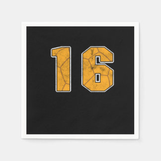 Handball 16. Geburtstagsfeier Sportgeschenk Serviette