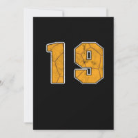 Handball 19. Geburtstagsfeier Sportgeschenk