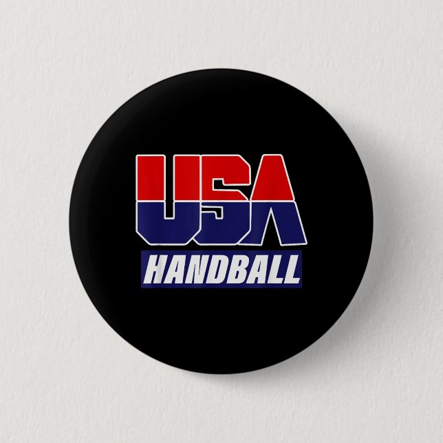 Handball 2021 USA-Team Button (Vorderseite)