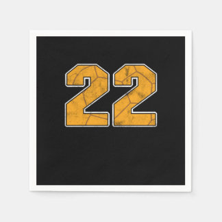 Handball 22. Geburtstagsfeier Sportgeschenk Serviette