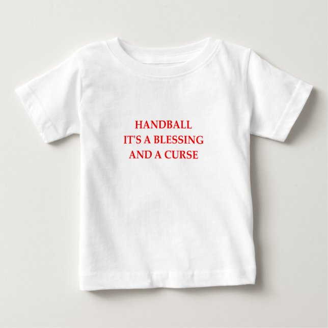 Handball Baby T-shirt (Vorderseite)
