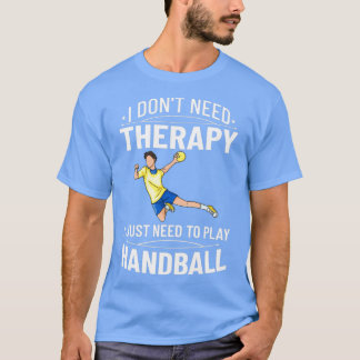 Handball-Ball Spielerregeln Gerichtsstand 4 T-Shirt