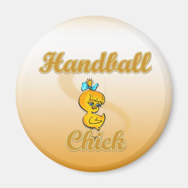 Handball Chick Magnet (Vorne)