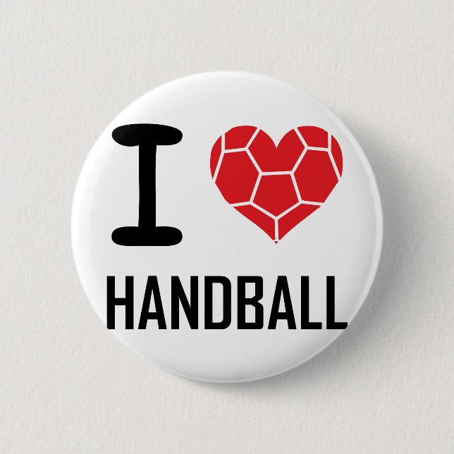 Handball der Liebe I Button (Vorderseite)