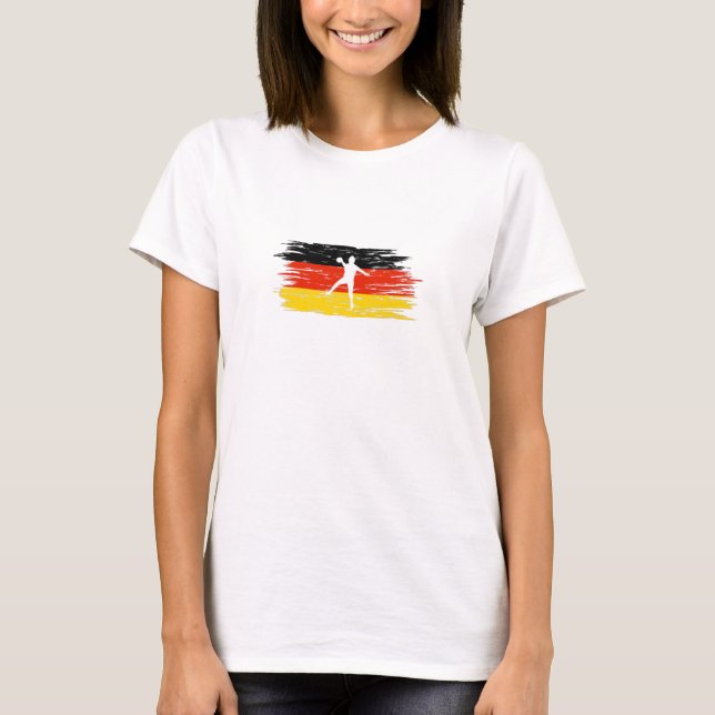 Handball - Deutschland Turnier Shirt (Vorderseite)