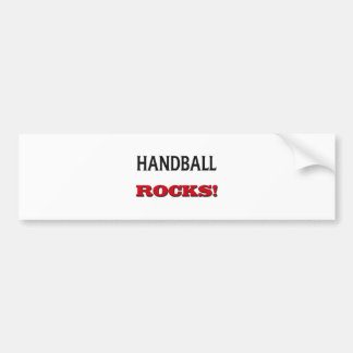 Handball-Felsen Autoaufkleber