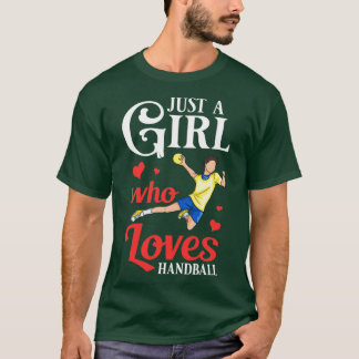 Handball Game Ball Player T-Shirt