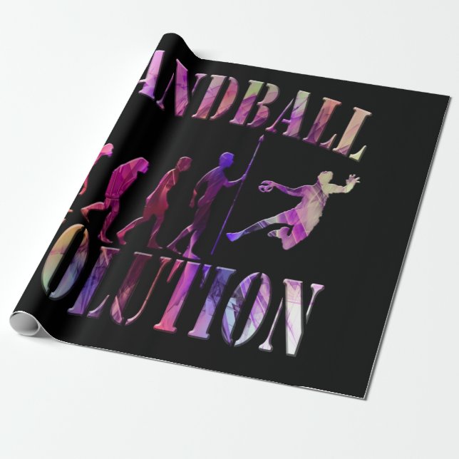 Handball Geschenkpapier (Ungerollt)