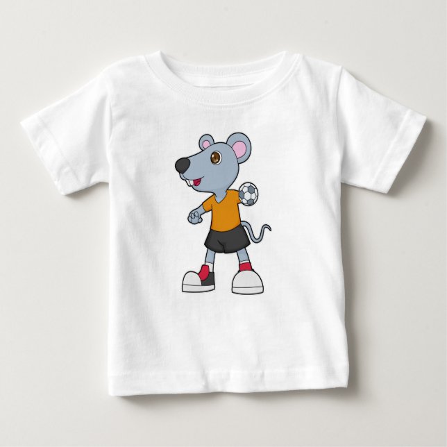 Handball-Handball-Handball Baby T-shirt (Vorderseite)