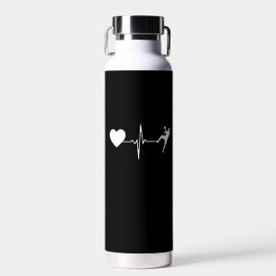 Handball Handball Handball Player Heartbeat Trinkflasche