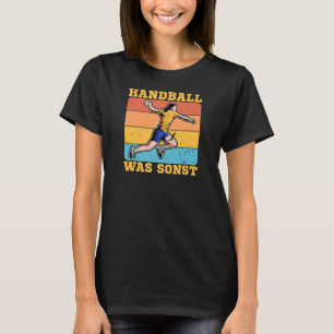 Handball-Handball-Spieler Sport Handball-Training T-Shirt
