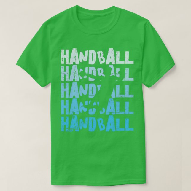Handball Handballer Handballerin Teamsport 1 T-Shirt (Design vorne)