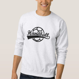 Handball in deinem Herzen, Stil auf deinem Sweatsh Sweatshirt
